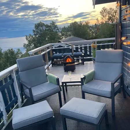 別荘 Moose Island- Lofoten, Tromso, Senja In One Step